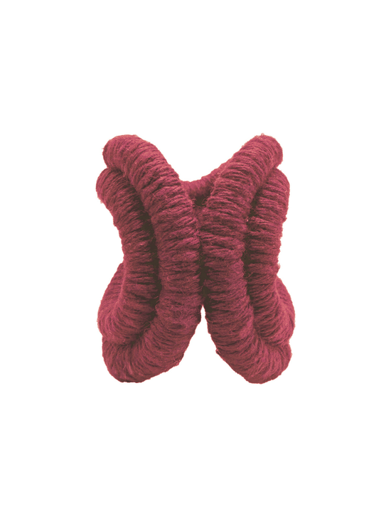 Porta Guardanapo Stripe Bordô