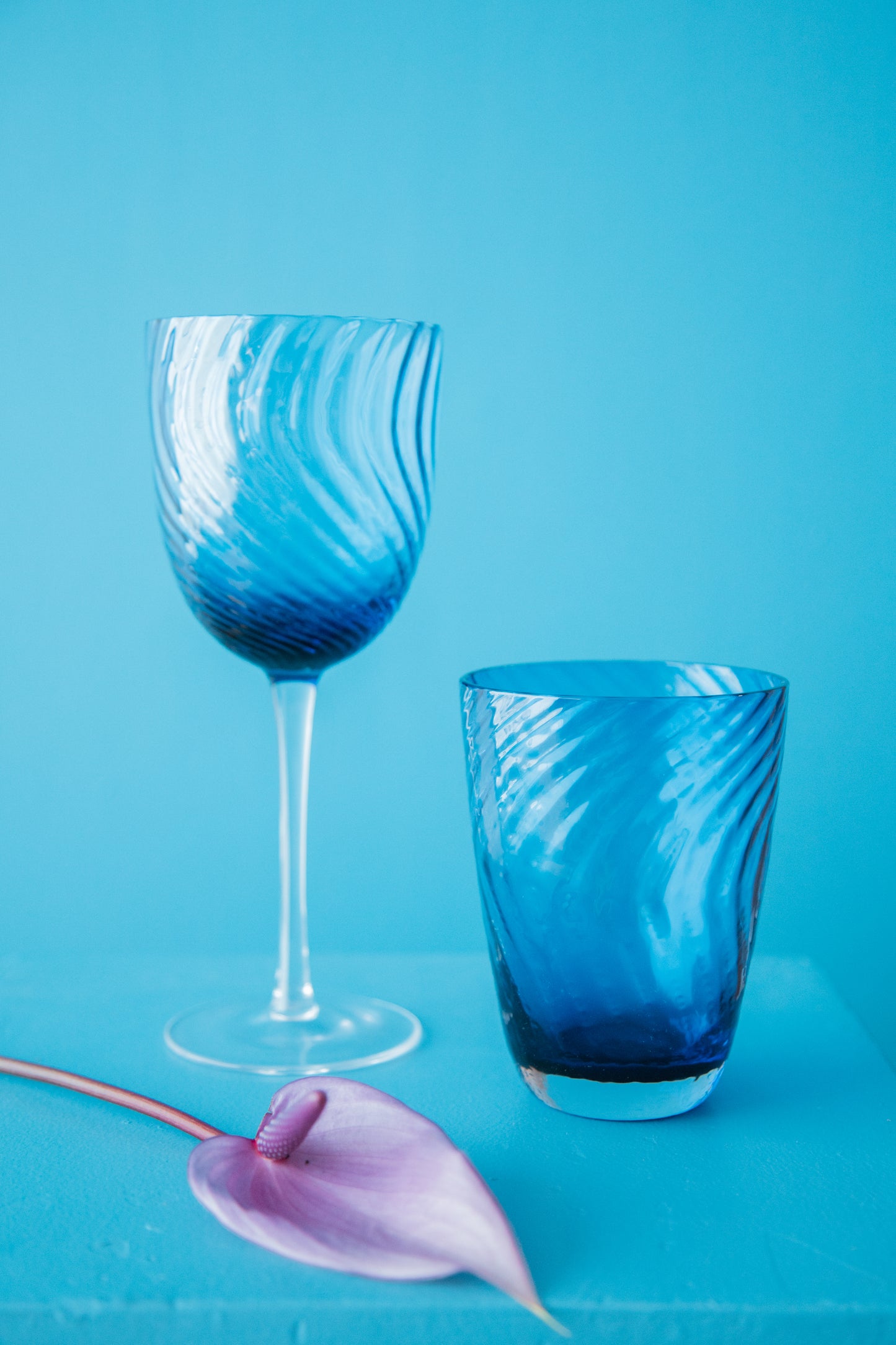 Dupla de Copos Long Drink Azul