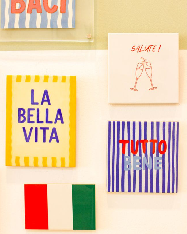 Azulejo decorativo 'tutto bene'