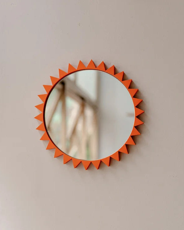 Espelho tecnicolor 10cm laranja