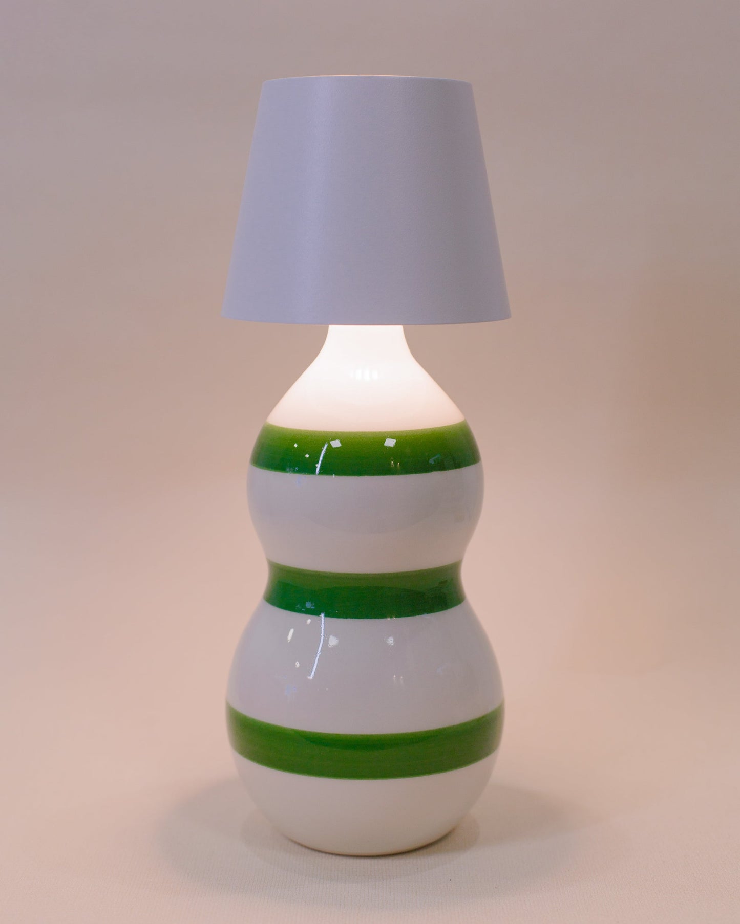 Luminária Poldina + Garrafa Lido Faixas Verde