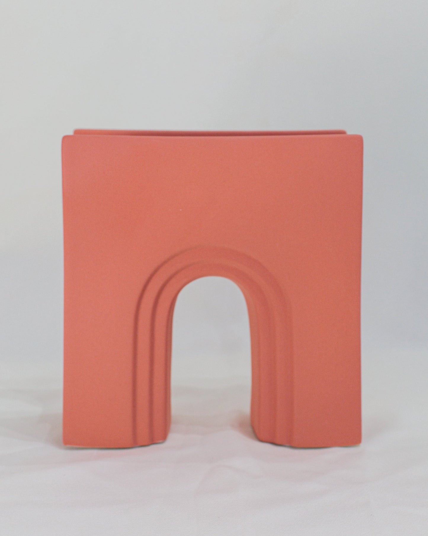 Vaso Trento Terracota em Cerâmica Fosca