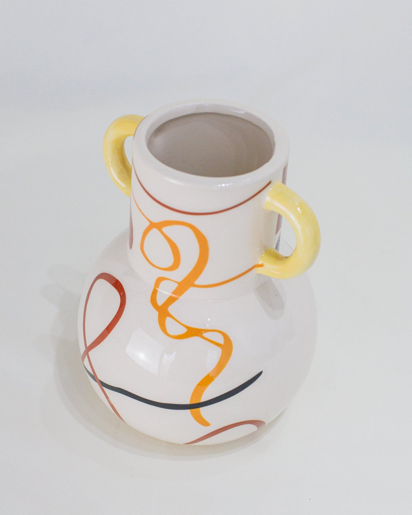Vaso Loop em Cerâmica