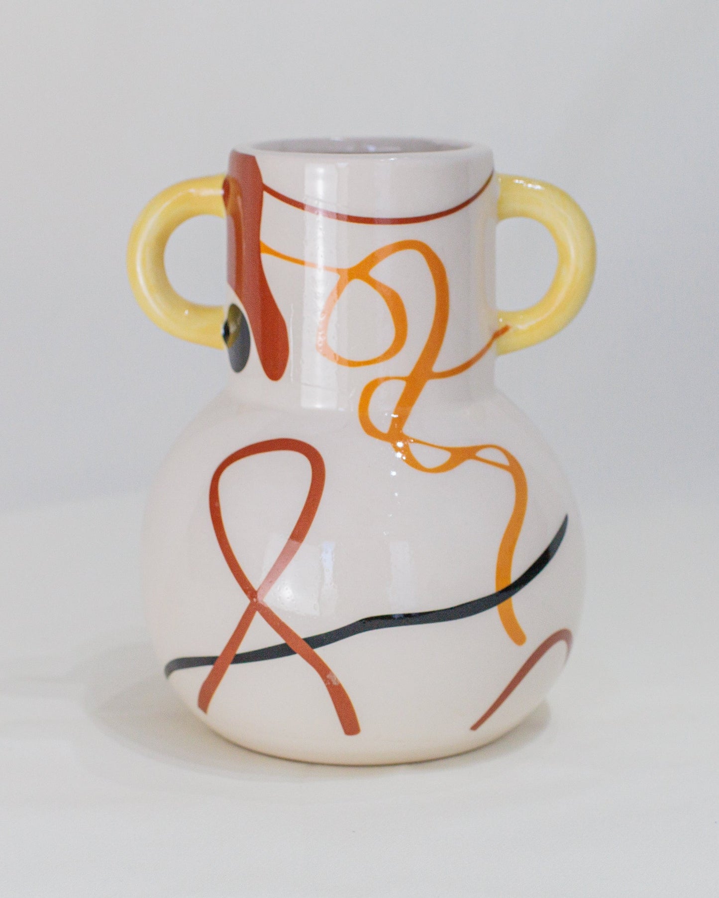 Vaso Loop em Cerâmica