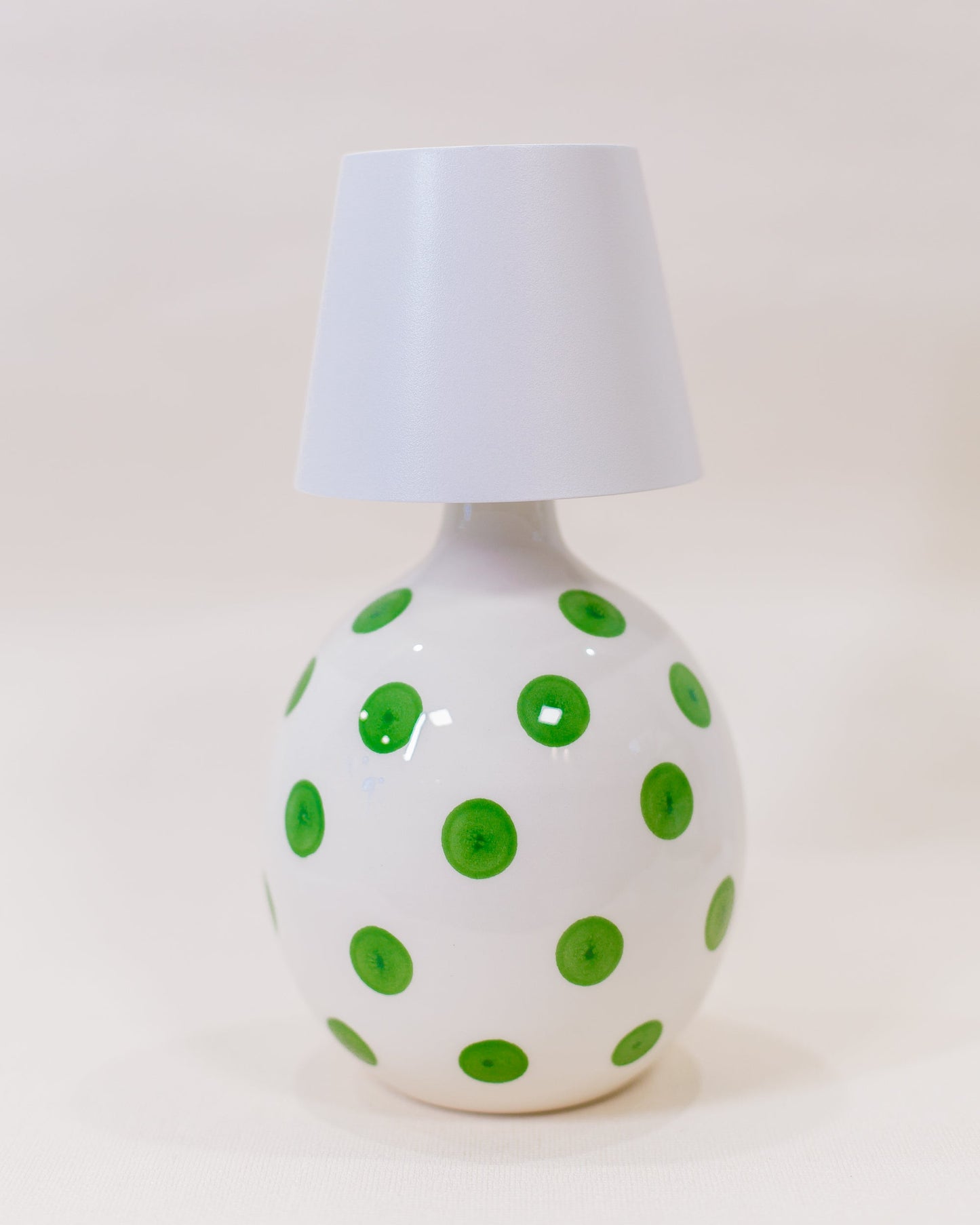 Luminária Poldina + Garrafa Lido Pontos Verde