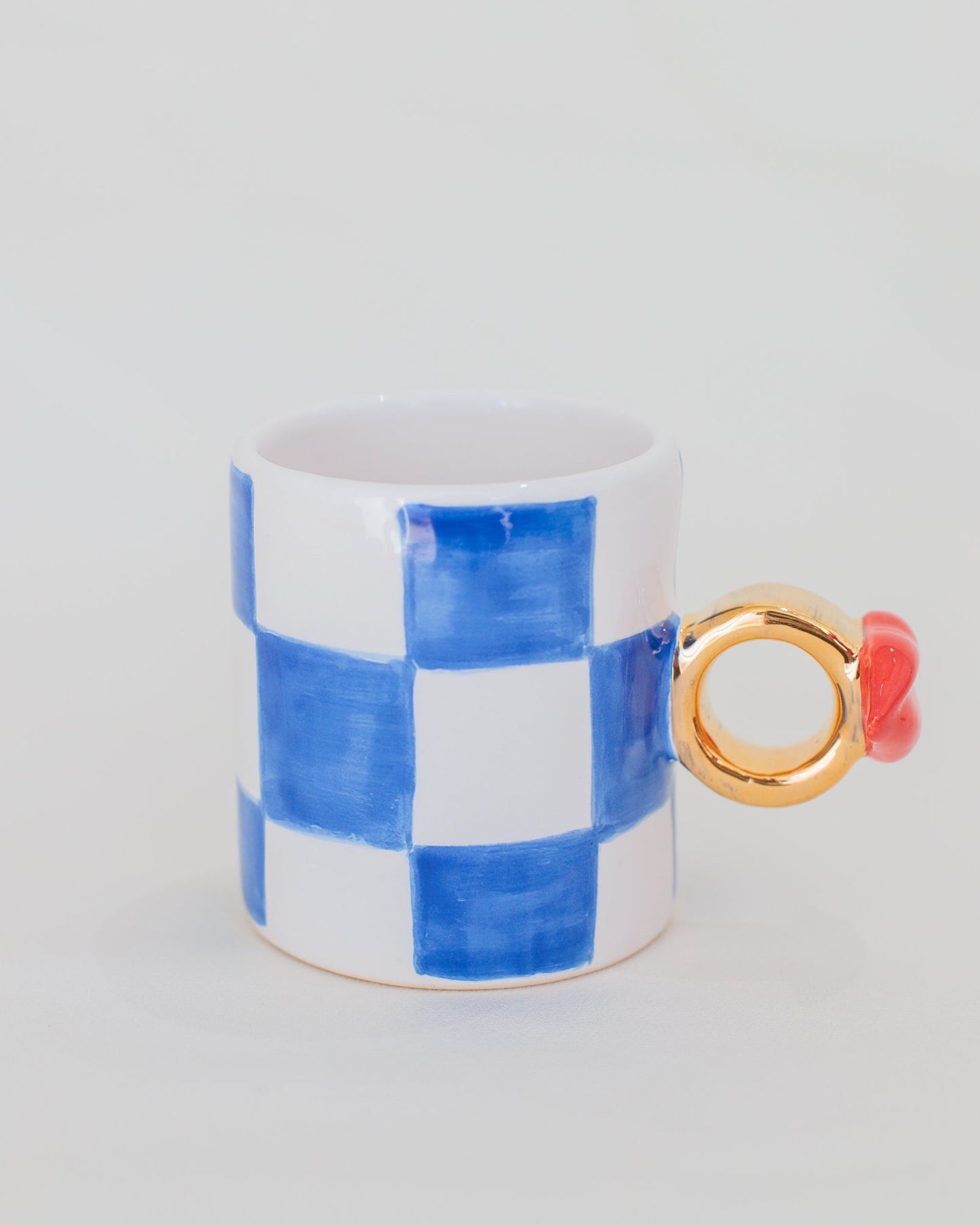 Caneca Smooch Gold em Cerâmica