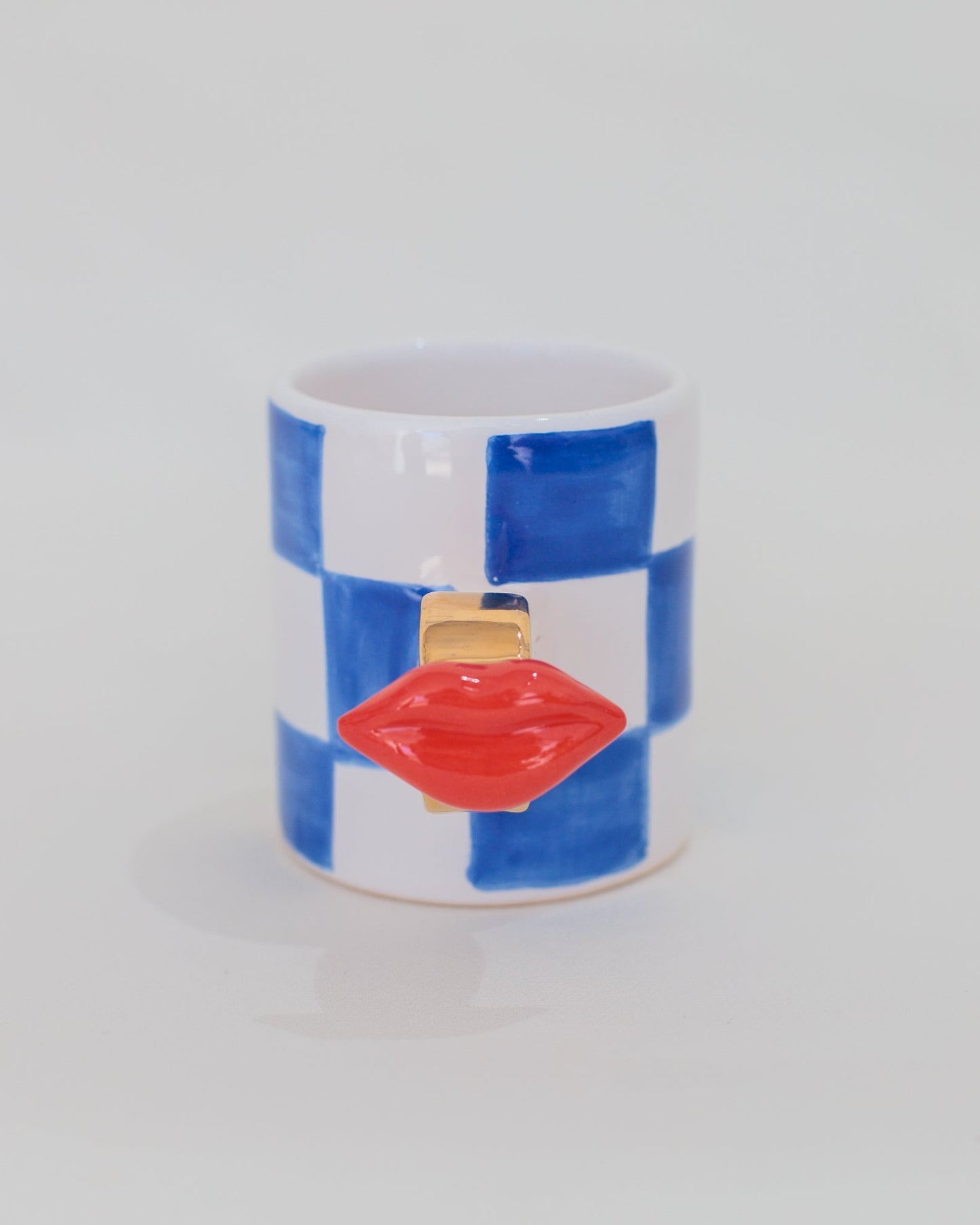 Caneca Smooch Gold em Cerâmica