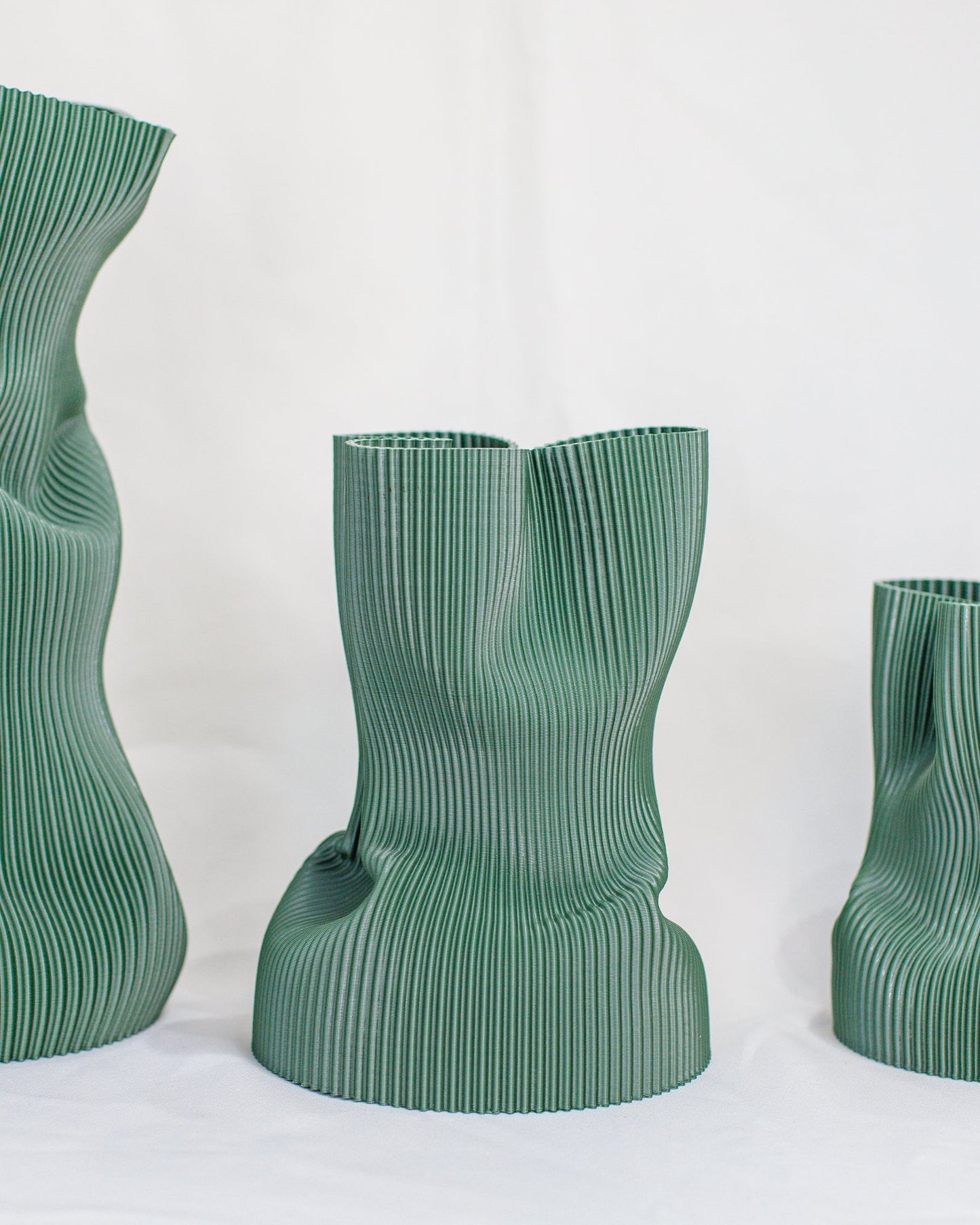 Vaso Amassadinho M em impressão 3D