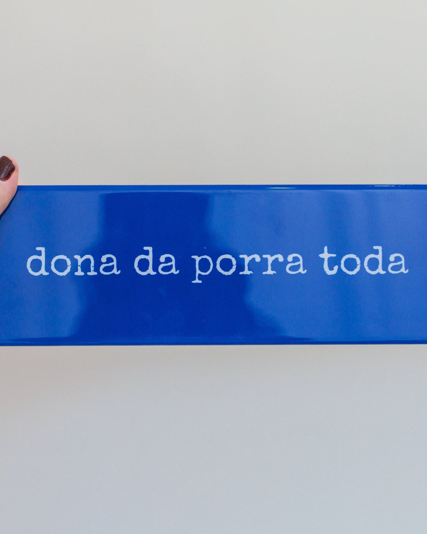 Azulejo decorativo 'dona da porra toda'