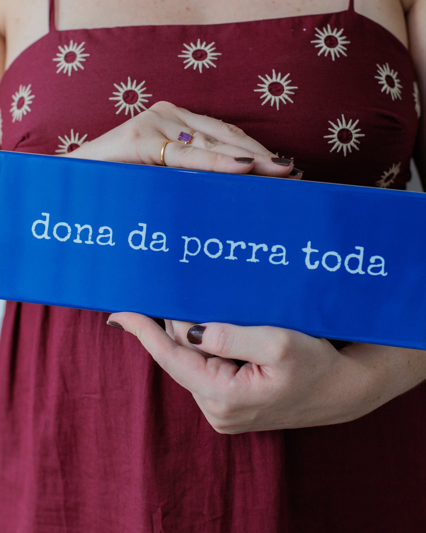Azulejo decorativo 'dona da porra toda'