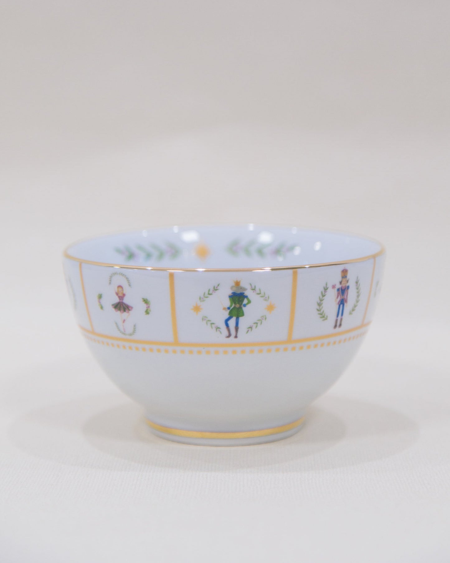 Bowl Xmas Ballet em Porcelana