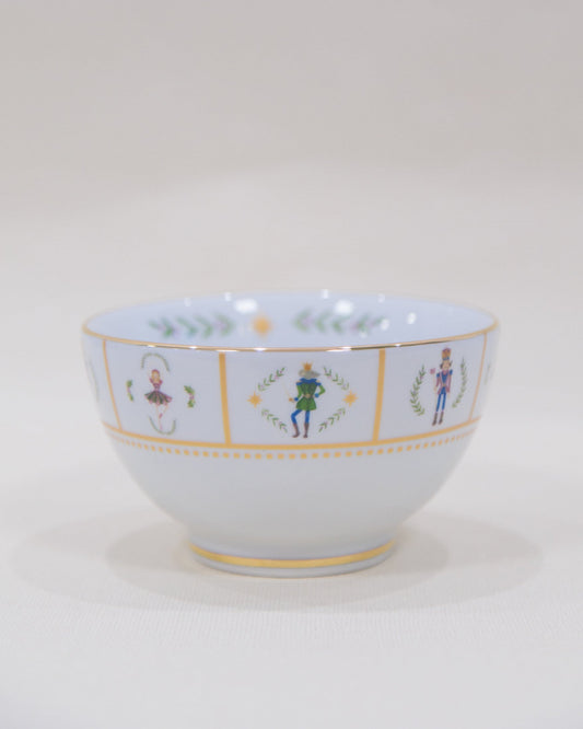 Bowl Xmas Ballet em Porcelana