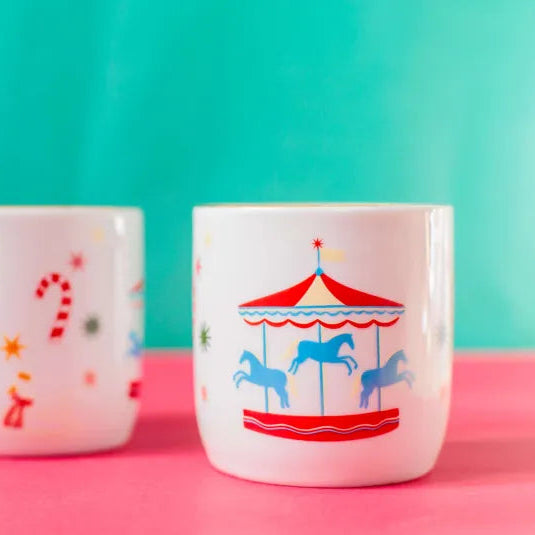 Caneca Be Light em Porcelana