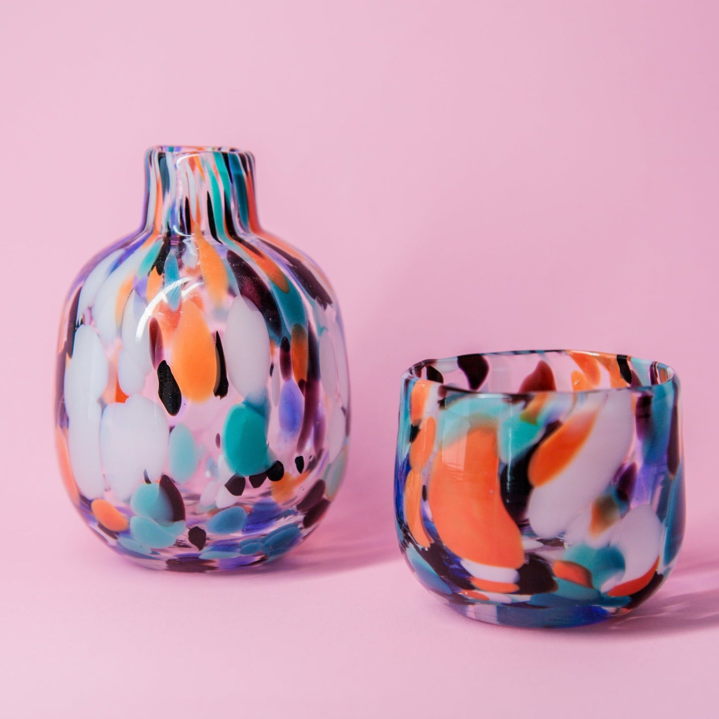 Vaso Onça Dots Color PP
