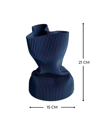 Vaso Amassadinho M em impressão 3D