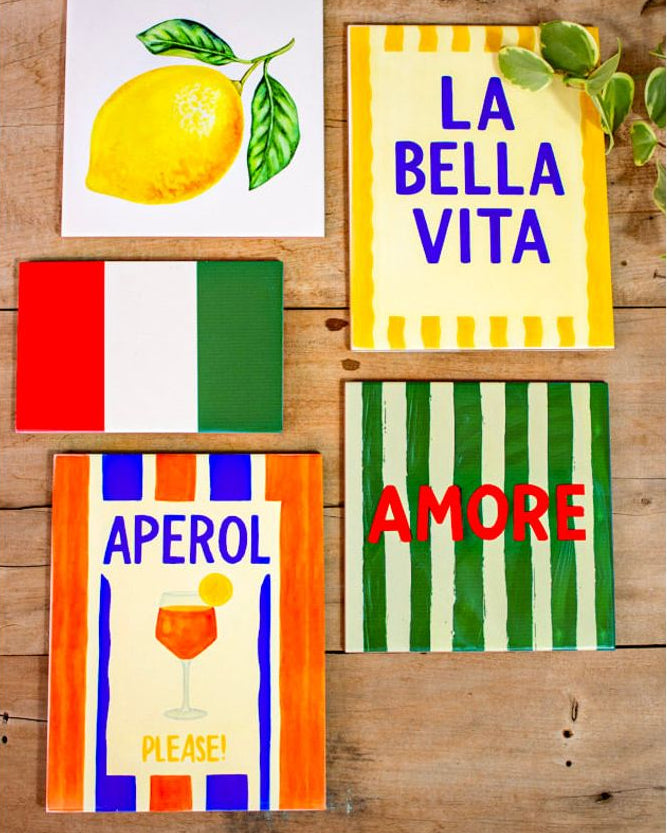 Azulejo decorativo 'aperol please'