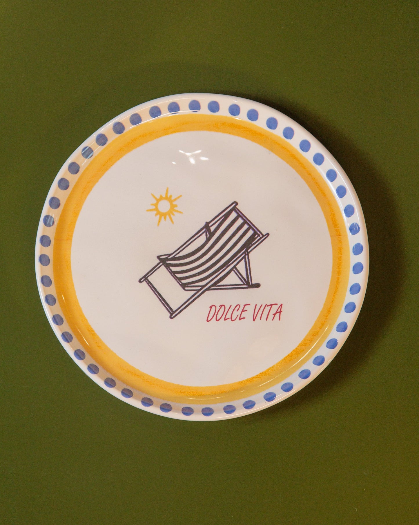Conjunto de Pratos Sobremesa Summer