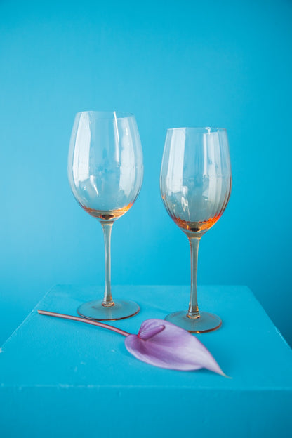 Dupla Taça Âmbar Vinho Tinto