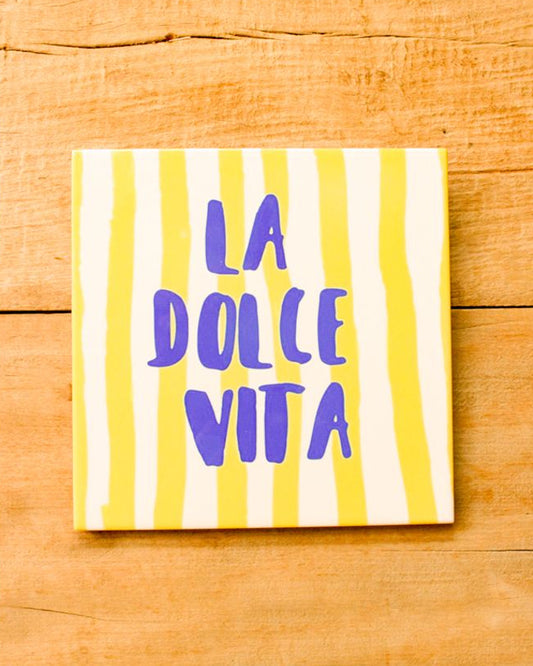 Azulejo decorativo 'la dolce vita'