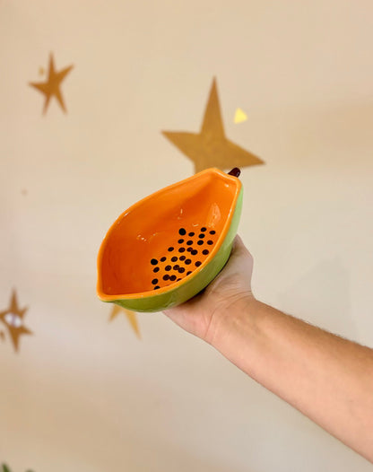 Bowl mamão em cerâmica