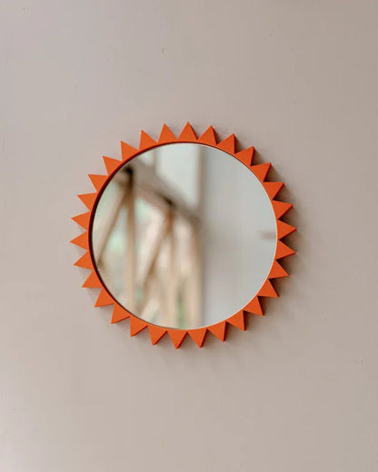 Espelho tecnicolor 10cm laranja