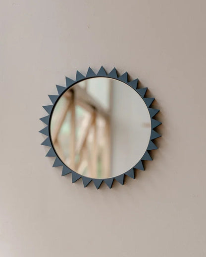 Espelho tecnicolor 10cm azul