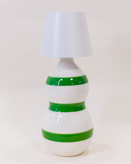 Luminária Poldina + Garrafa Lido Faixas Verde