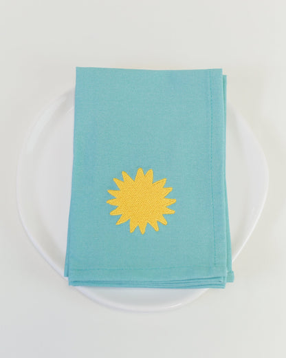 Dupla de guardanapo de tecido soleil