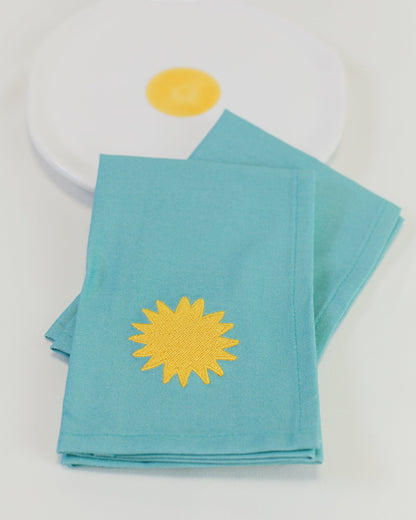 Dupla de guardanapo de tecido soleil