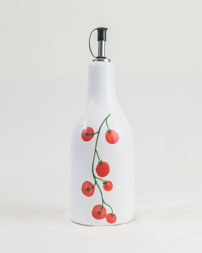 Garrafa tomatinhos com bico em cerâmica