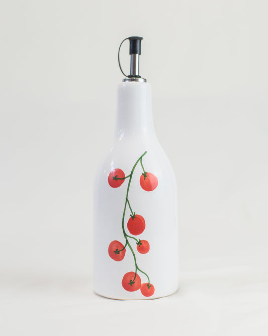 Garrafa tomatinhos com bico em cerâmica