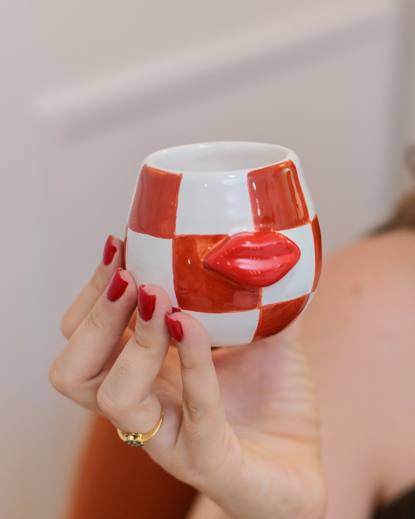 Caneca New Smooch em Cerâmica