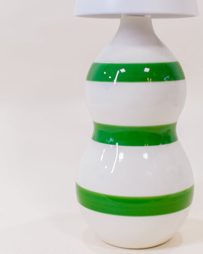 Luminária Poldina + Garrafa Lido Faixas Verde