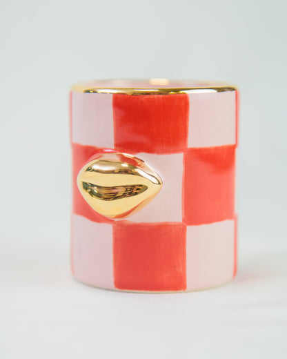 Caneca Smooch No Ring Gold em Cerâmica