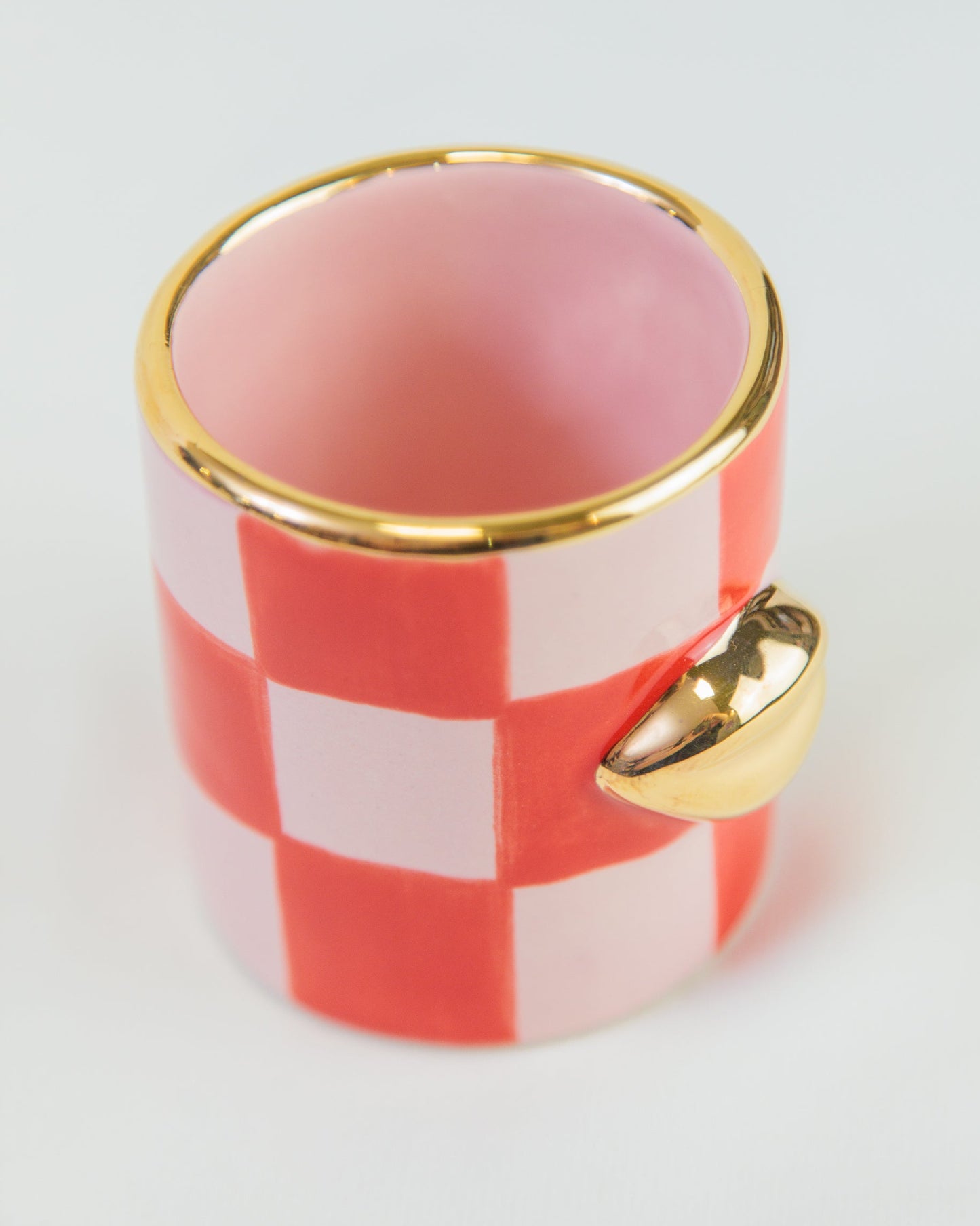 Caneca Smooch No Ring Gold em Cerâmica