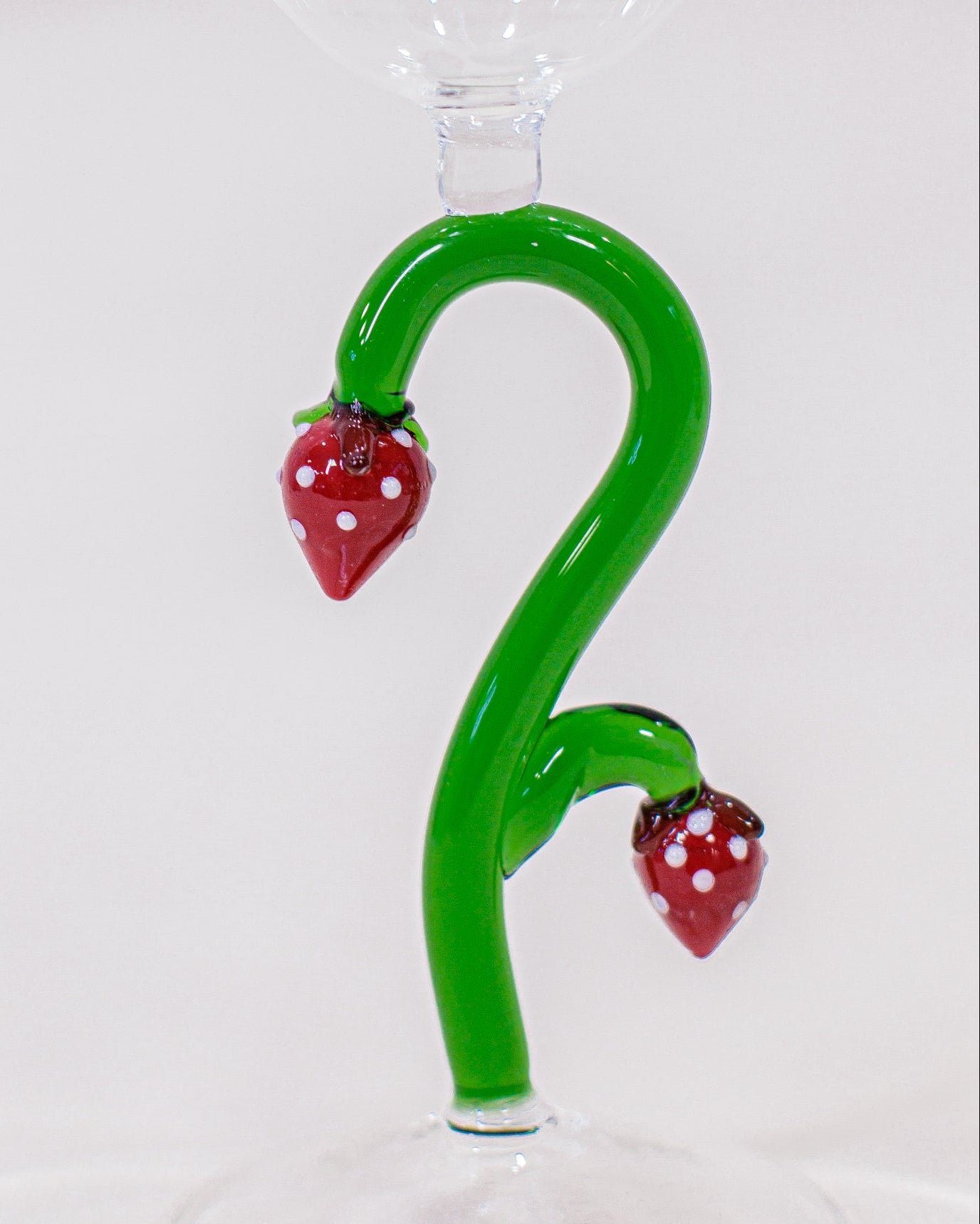 Taça Morango em Vidro