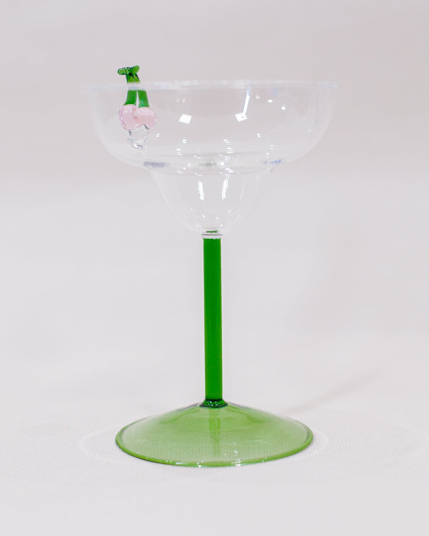 Taça Cereja em Vidro