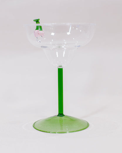 Taça Cereja em Vidro