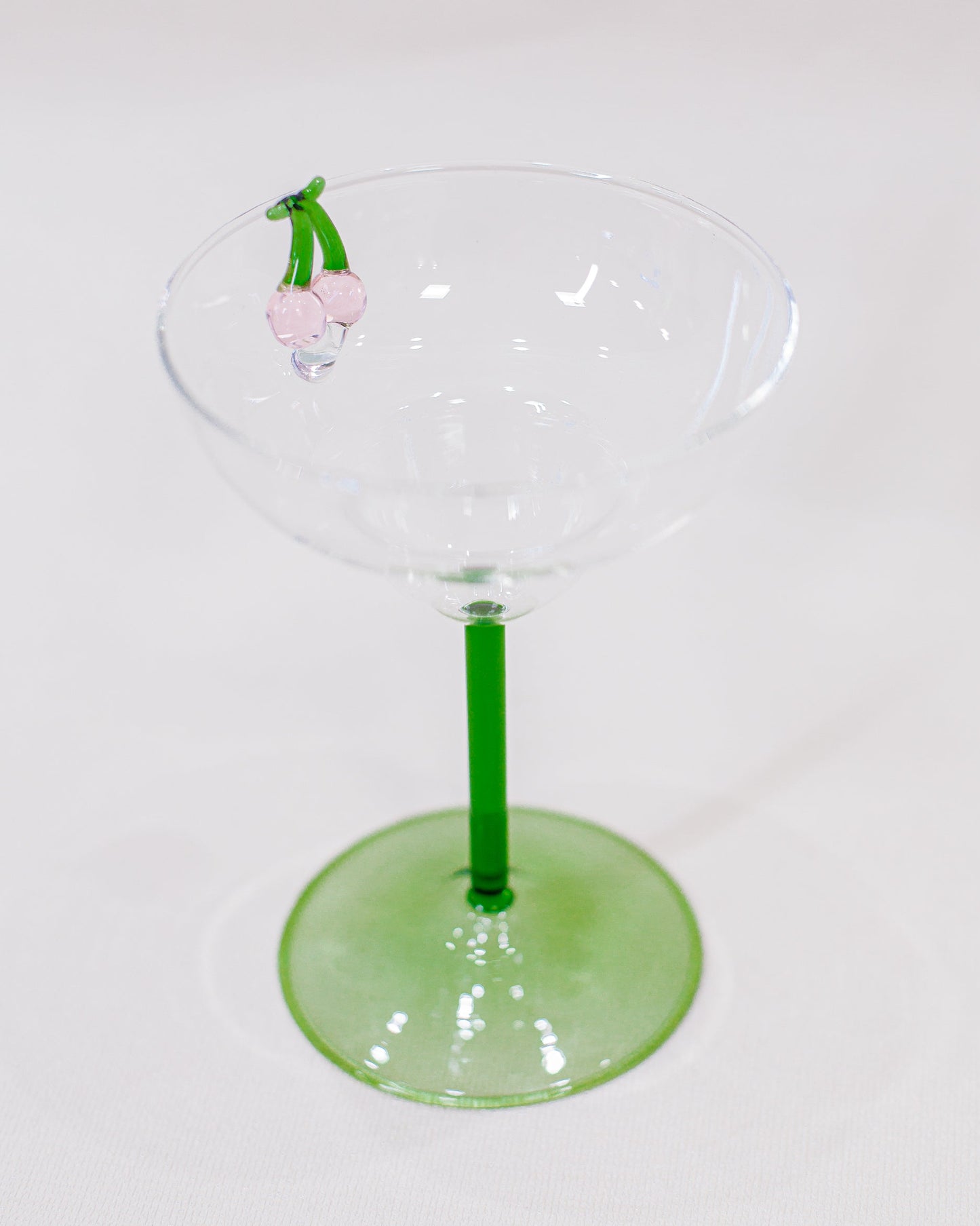 Taça Cereja em Vidro