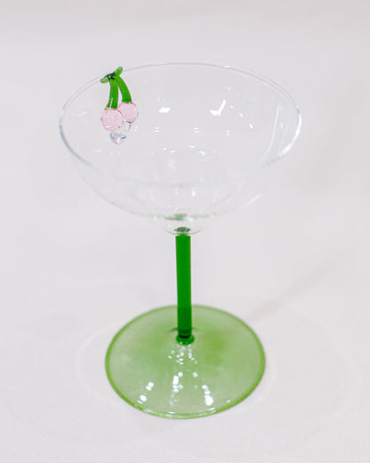 Taça Cereja em Vidro