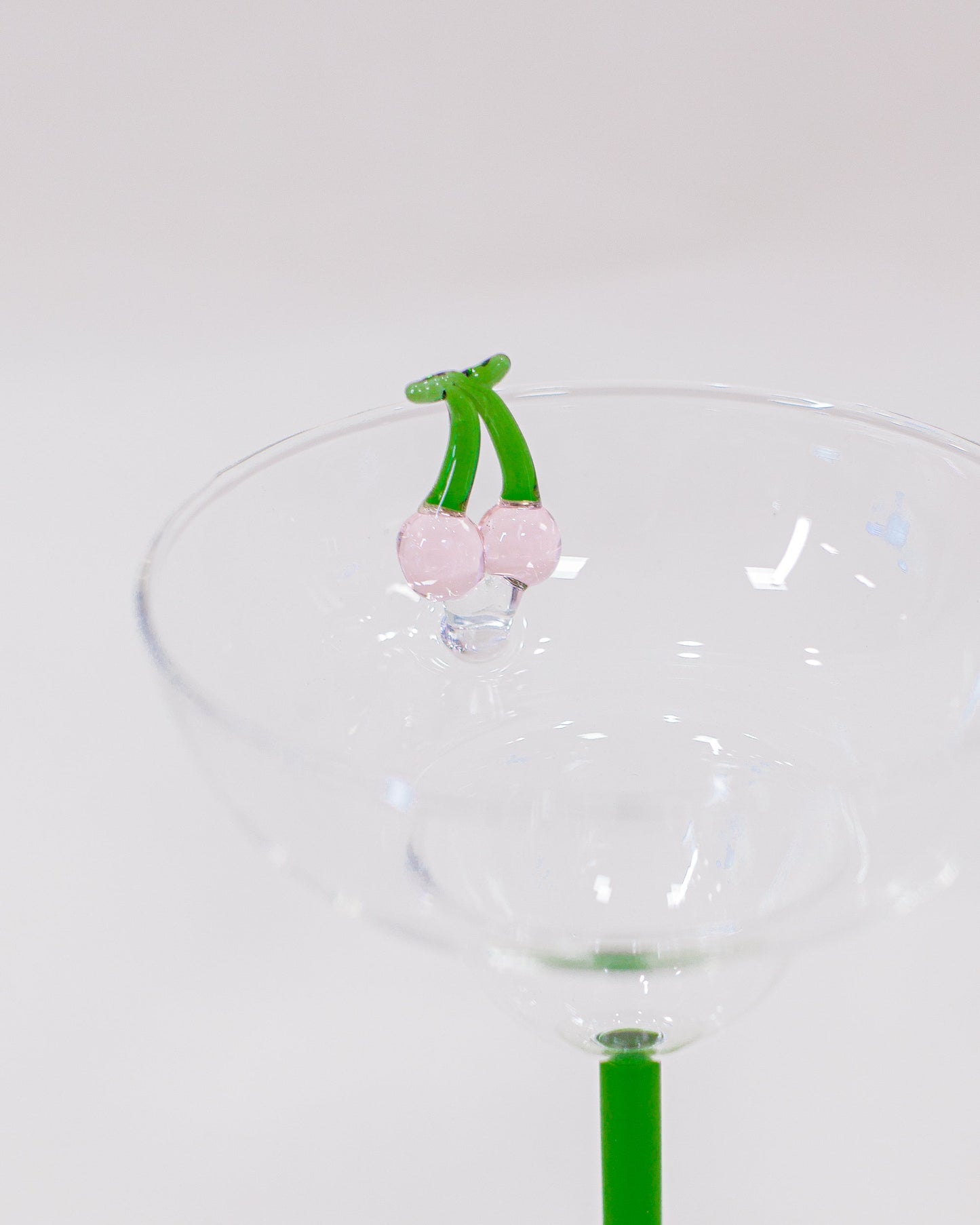 Taça Cereja em Vidro