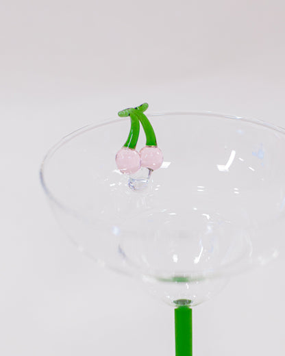 Taça Cereja em Vidro