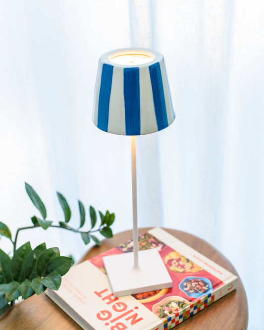 Luminária Poldina Pro Azul
