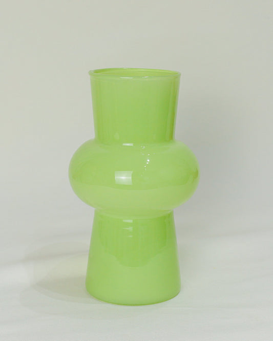 Vaso em Vidro Leitoso Verde