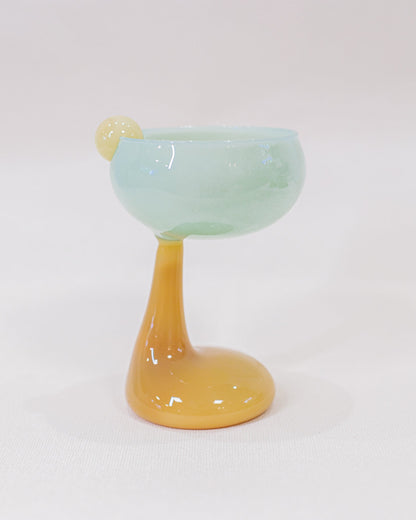 Taça Verde em Vidro