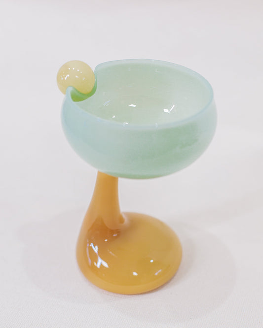 Taça Verde em Vidro