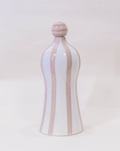 Garrafa Lido Listras Areia em Cerâmica