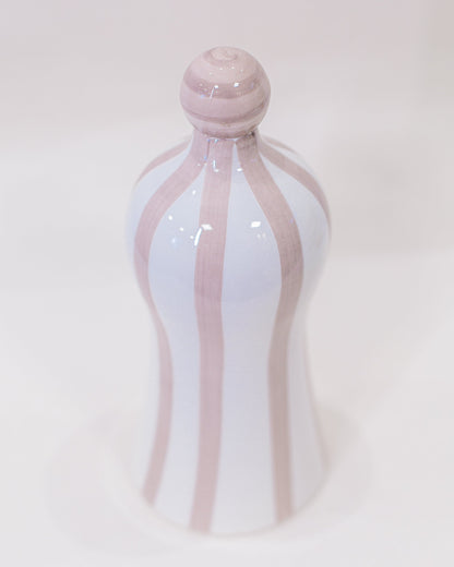 Garrafa Lido Listras Areia em Cerâmica