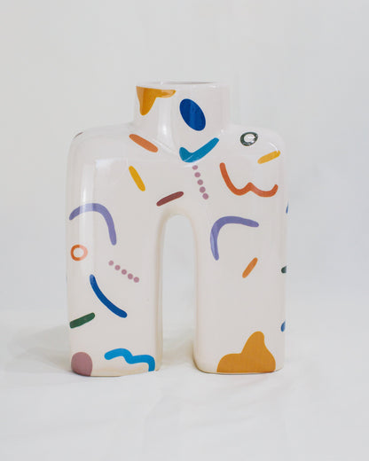 Vaso Arty em Cerâmica