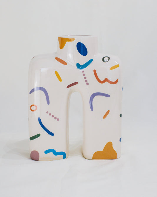Vaso Arty em Cerâmica